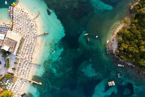 Liten gruppetur til Saranda, Ksamil og Blue Eye fra Tirana