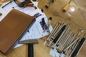 Tirana: workshop leerbewerking