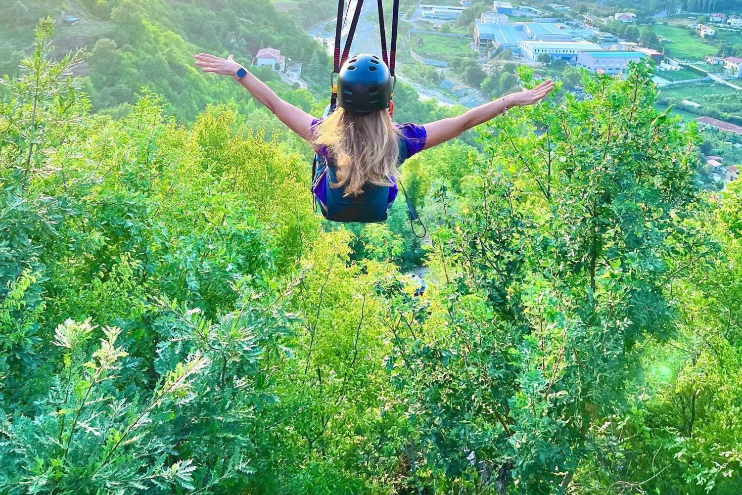 Tirana: The Balkans' Longest Zipline Petrela Adrenaline Tour