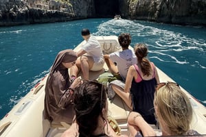 Vlorë: Haxhi Ali-grotten og Karaburun Speedboat-tur