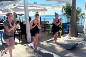 Albufeira: Yoga- og reiki-oplevelse med morgenmad