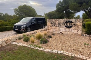 Alvor : Transfert privé de/à l'aéroport de Lisbonne Jusqu'à 8 pax