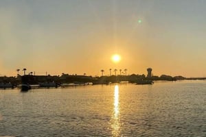 Faro, Ria Formosa: 2 uur durende boottocht bij zonsondergang