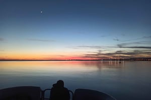 Faro: Solnedgång 1 timme Ria Formosa båttur