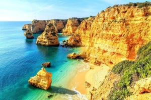 From Faro: Benagil Cave, Marinha & Carvoeiro Full-Day Tour