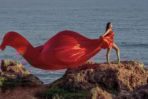 L'esperienza Flying Dress Algarve