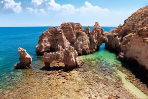 Da Lisbona: Tour di un giorno a Lagos e Albufeira in Algarve