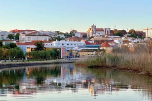 Depuis Lagoa : Visitez la ville de Silves en bateau avec Hop Off & Hop On