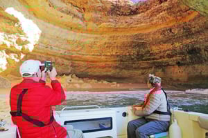 Fra Portimão: Privat bådtur til Benagil-grotten