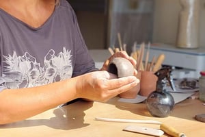 Lagos : atelier de poterie