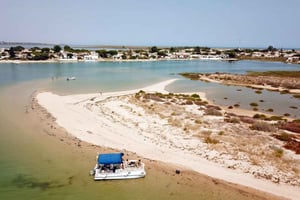 Olhão: tour in barca di 3 ore nella Ria Formosa