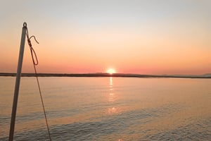 Olhão : Coucher de soleil à Ria Formosa - Circuit le long des îles