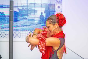 Portimão: Spanska nätter Sevilliansk dans och tapasprovning