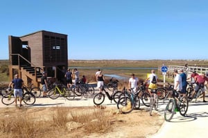 Ria Formosa: Guided Bike Tour (3h), Início na Quinta do Lago