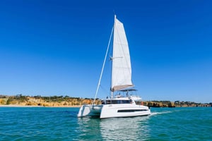 Vilamoura: Algarve Half-Day Private Catamaran Charter