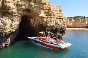 Vilamoura : Location privée de 3 heures à la grotte de Benagil