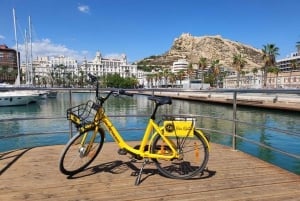 Alicante: City tour e praia em bicicleta