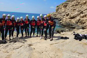 Alicante: Coasteering Adventure in Villajoyosa