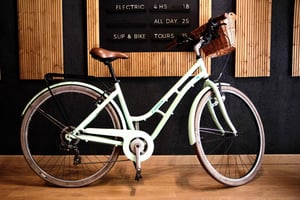 Alicante: Heldags leie av bysykkel.