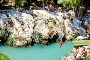 ハベアとモライラからグアダレストとアルガルの滝まで