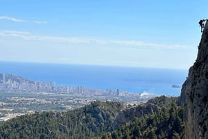 Benidorm: Klettersteig Ponoig, cerca de la Nucia