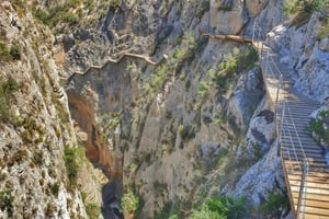 Passerella sospesa di Relleu e sapori autentici del villaggio con trasferimenti