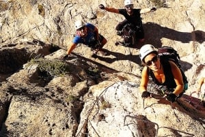 Villena: Halvdags guidad Via Ferrata Sierra de la Villa
