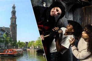 Amsterdam: Eintrittskarte für den Amsterdamer Dungeon und die Grachtenrundfahrt