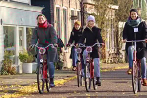 Amsterdam: (Noord) saksaksi tai englanniksi: Bike Tour (Noord)