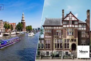 Amsterdam : Billet combiné pour la croisière sur les canaux et le musée Moco