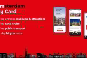 Amsterdam : City Card avec entrées et transports publics gratuits