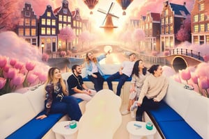 Amesterdão: Cruzeiro com cannabis no Cloud Boat, onde se pode fumar