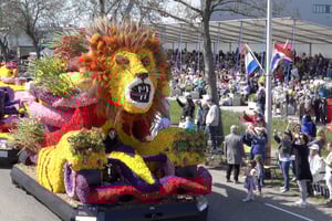 Amsterdam: posto in tribuna per la Parata dei fiori e tour di Keukenhof