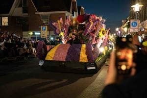 Amesterdão: excursão ao Keukenhof e ao Desfile de Flores Iluminado