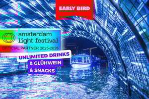 Amsterdam: Light Festival-rondvaart + drankjes en snack (optie)
