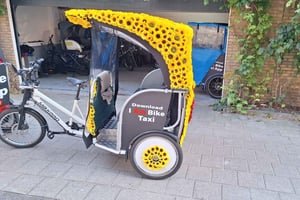 Amsterdam: Private City Highlights Tour by Rickshaw