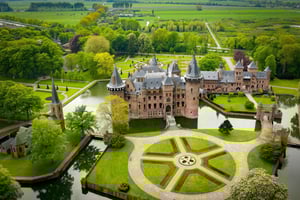 Amsterdam: Privat grønn tur !!! Vindmøller, slott