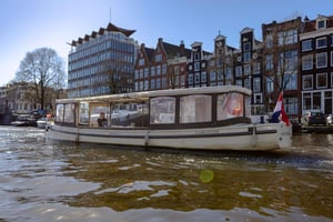 Amsterdam: tour privato in barca al mattino