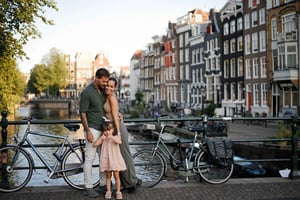 Amsterdam: Servizio fotografico privato in luoghi iconici