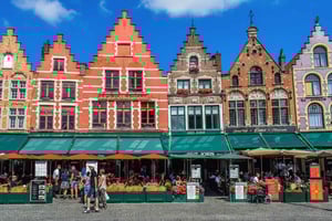 Amsterdam: Privat transport til Brugge