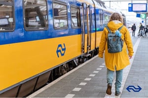 Amsterdam/Rotterdam: Treinkaartje enkele reis
