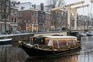 Amsterdam: rejs dla palaczy. Napoje i przekąski do kupienia