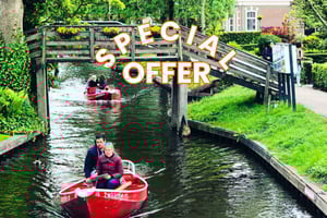 Amsterdam: Guidet kombinasjonstur til Zaanse Schans og Giethoorn