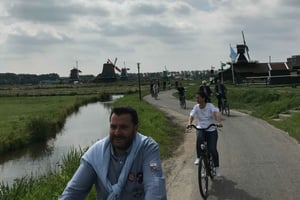 Amsterdam: Sykkeltur med guide til Zaanse Schans vindmøller