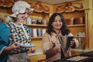 Dutch Mini Pancake Baking Experience met Mrs. Sweetcake