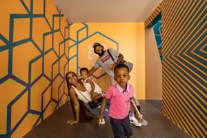 Eintrittskarte für das Museum der Illusionen Amsterdam