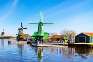 From Amsterdam: 4 Provinces Highlights Van Tour