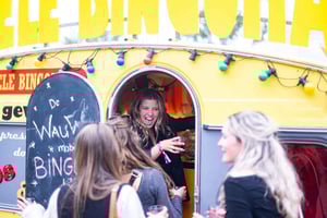 Experiencia privada de karaoke en caravana en Ámsterdam