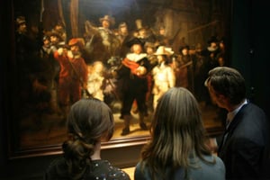 Tour del Rijksmuseum: Piccolo gruppo guidato con ingresso al Museo