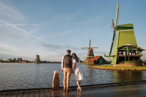 Zaanse Schans: Photoshoot Near Amsterdam with Windmills